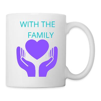 with the family ,family reunion - Mug - white - Right