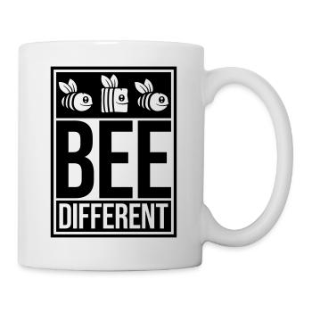 bee different saying quote - Mug - white - Right