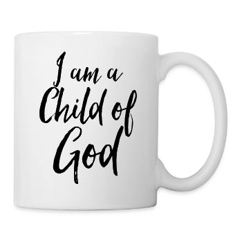 I Am a Child of God - Mug - white - Right