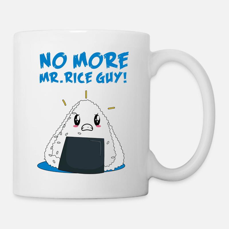Drôle No More Rice Guy - Mug blanc - blanc