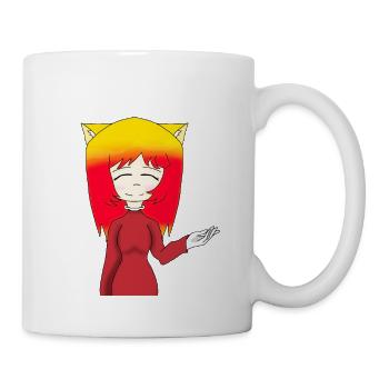 Nina The Fox - Tasse - Weiß - Rechts
