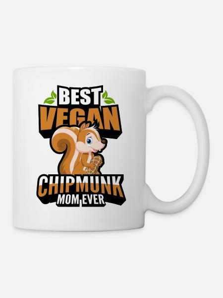 Streifenhörnchen - Tasse - Weiß