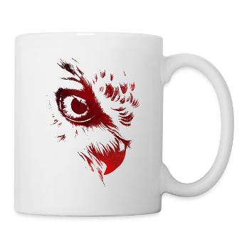 Eule - Tasse - Weiß - Rechts