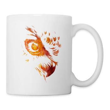 Eule - Tasse - Weiß - Rechts