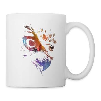 Eule - Tasse - Weiß - Rechts
