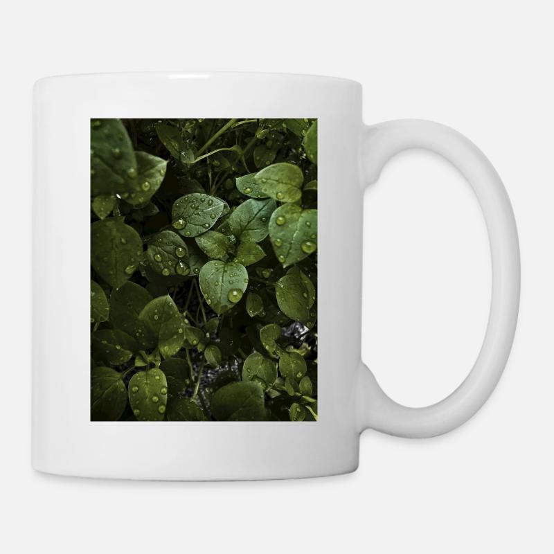 Dans la nature verdoyante de la jungle - Mug blanc - blanc