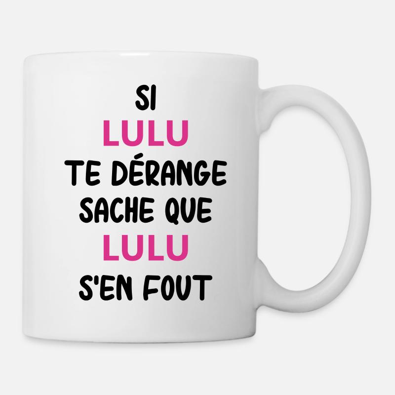 lulu - Mug blanc - blanc