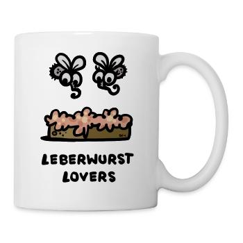 Fliege - Tasse - Weiß - Rechts