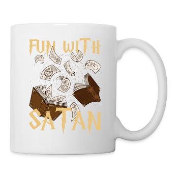Satan occult Gothic Tarot Gift - Mug - white - Right