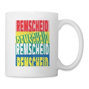 Remscheid Allemagne City Font Skyline - Mug blanc - blanc - Droite
