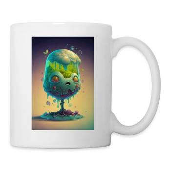 Zombie Gelée - Mug blanc - blanc - Droite