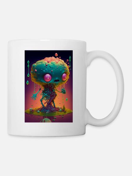 Zombie Frozen - Tasse - Weiß