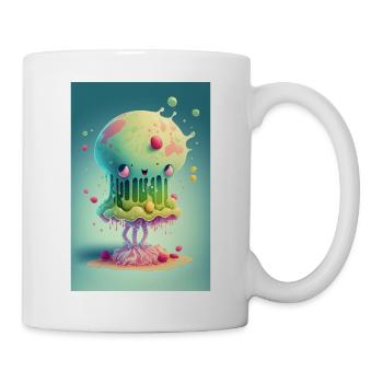 Zombie Gelée - Mug blanc - blanc - Droite