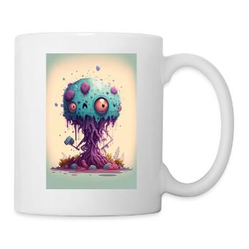Zombie Gelée - Mug blanc - blanc - Droite