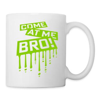 Viens à moi bro - Mug blanc - blanc - Droite