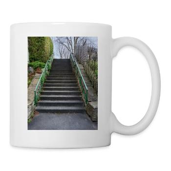Just a flight of stairs - Mug - white - Right