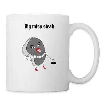BigMissSteak - Tasse - Weiß - Rechts