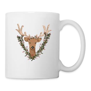 Biche - Mug blanc - blanc - Droite