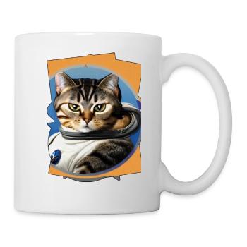 Space Cat - Mug - white - Right