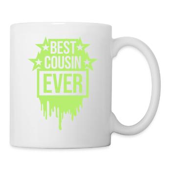 best cousin ever quote - Mug - white - Right