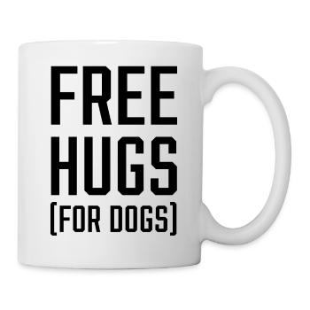 Hund Dog - Tasse - Weiß - Rechts