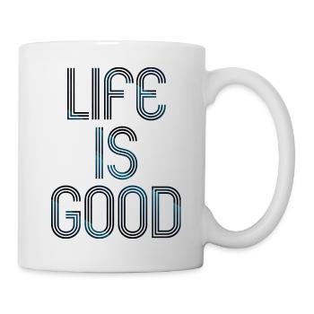 live is good - Tasse - Weiß - Rechts