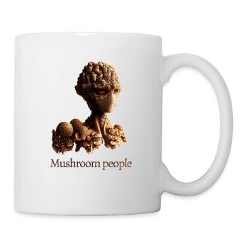 Mushroom people - Mug - white - Right