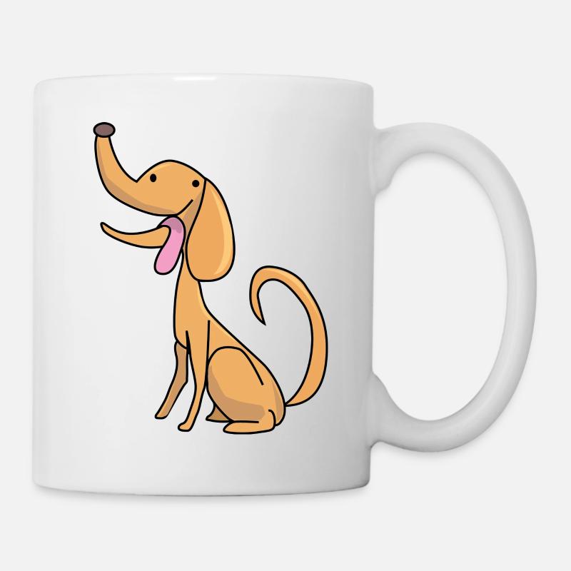 Der kleine Hund - Tasse - Weiß