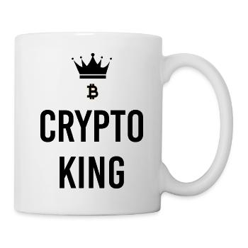 Bitcoin Trading Crypto Aktien - Tasse - Weiß - Rechts