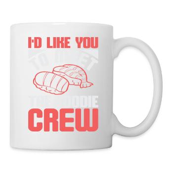 J’AIMERAIS QUE VOUS RENCONTRIEZ L’ÉQUIPAGE DES GOURMETS - Mug blanc - blanc - Droite