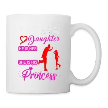 FATHER AND DAUGHTER HERO AND PRINCESS 4 - Mug - white - Right