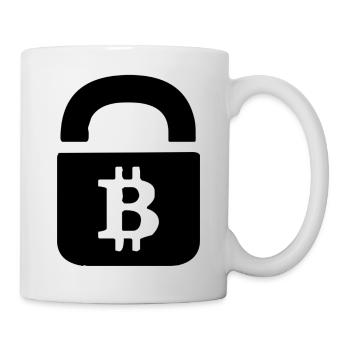 Bitcoin block - Mug - white - Right