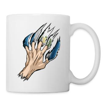Guatemala drapeau guatémaltèque ADN I cadeau - Mug blanc - blanc - Droite