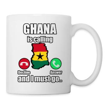 Ghana Ghanaian Flag Pride Star Love I Gift - Mug - white - Right