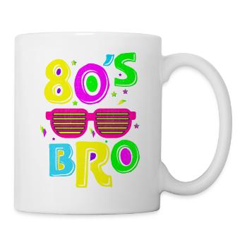 80s Girl 1980s Fashion Theme Party Outfit Eighties - Mug - white - Right