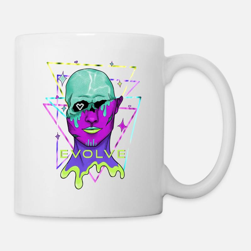 Evolve Galaxy Alien - Mug - white