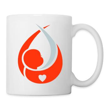 Schwangerschaft Babyparty Babyshower Boy Girl - Tasse - Weiß - Rechts