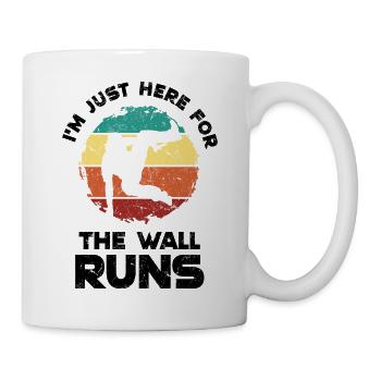 Dictons de parkour - Mug blanc - blanc - Droite