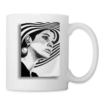Beautiful Woman - Mug - white - Right
