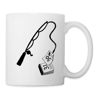 Time Flies, Save It with Style - Mug blanc - blanc - Droite