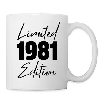 1981 Édition limitée - Mug blanc - blanc - Droite