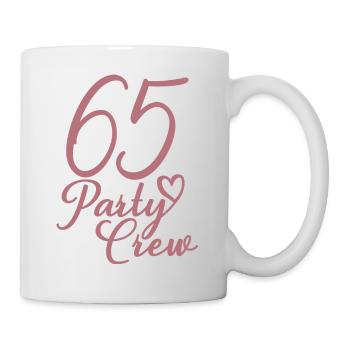65 Party Crew 65th Birthday Party 65 Years Old - Mug - white - Right
