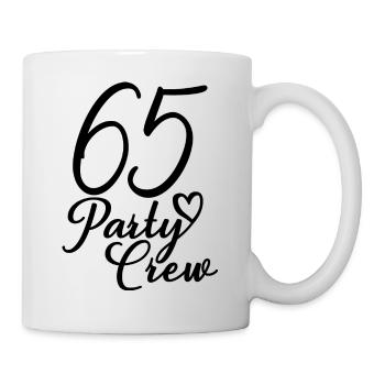 65 Party Crew 65th Birthday Party 65 Years Old - Mug - white - Right
