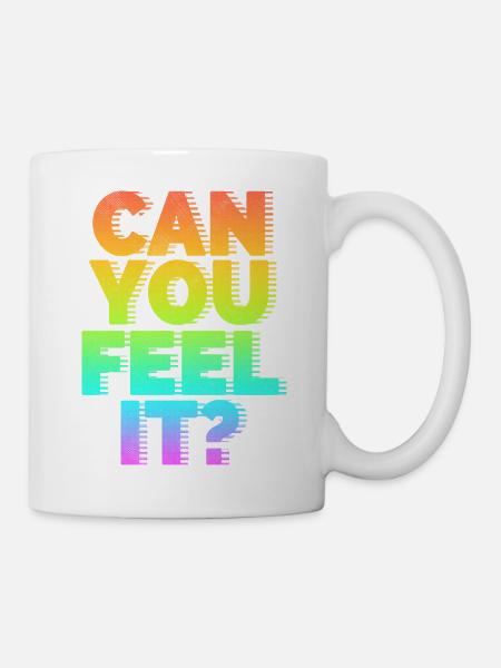 Kannst du es fühlen? - Tasse - Weiß