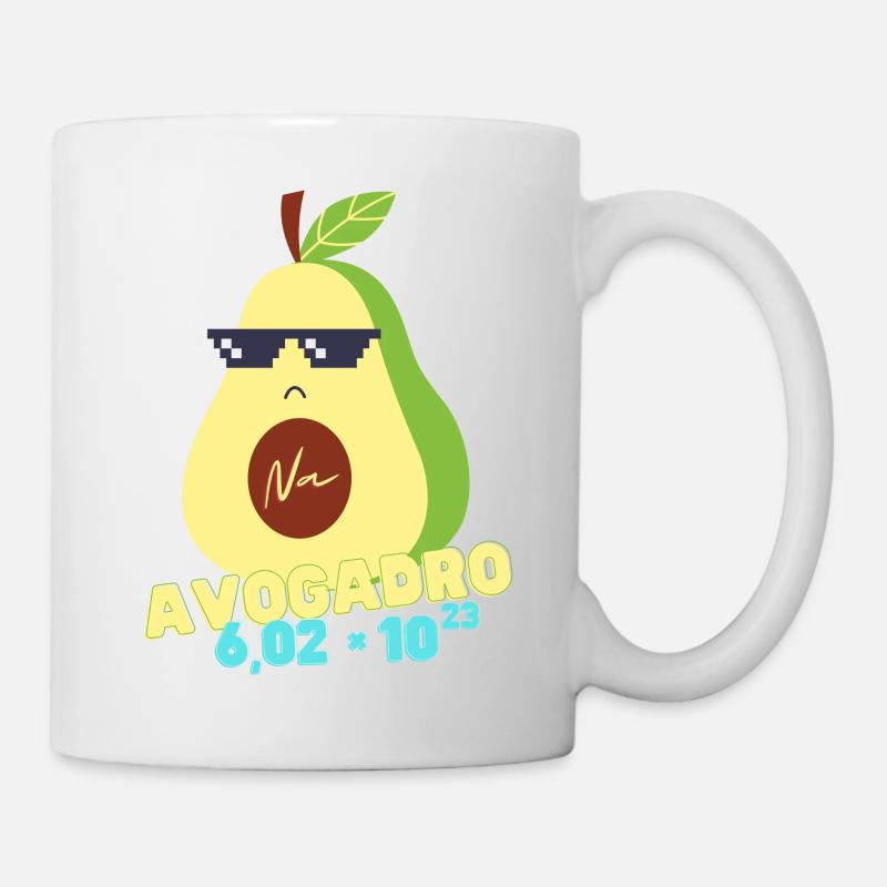 Avocat Avogadro humour référence scientifique - Mug blanc - blanc