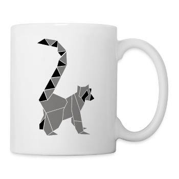 Lemur Raccoon - Mug - white - Right