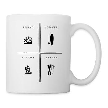 Sports Season - Mug - white - Right