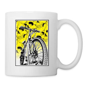 Fun Sport, Extreme Sport, Bike, Mountainbike, MTB - Mug - white - Right