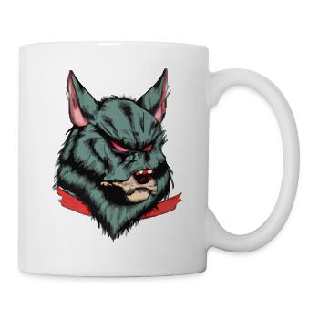 Ace the Furious Wolf - Mug - white - Right