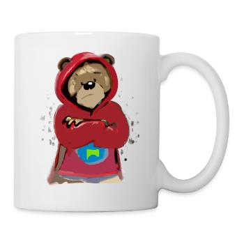 Bloo the grumpy bear - Mug - white - Right